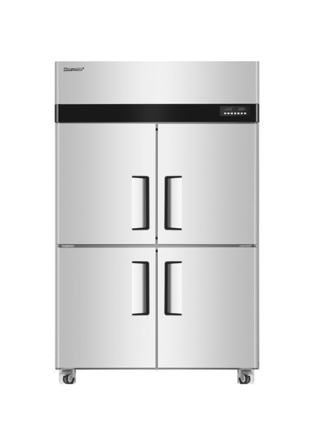 Upright Freezer in Stainless Steel – Four Opening (Direct Cooling)